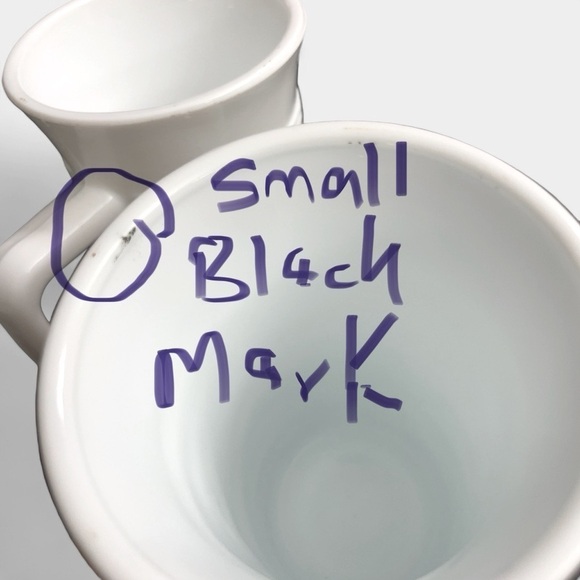 Set of 2 VTG White Milk Glass
6" Stein/Beer Mug -
Embossed Tavern Scene
Barware - Picture 8 of 11